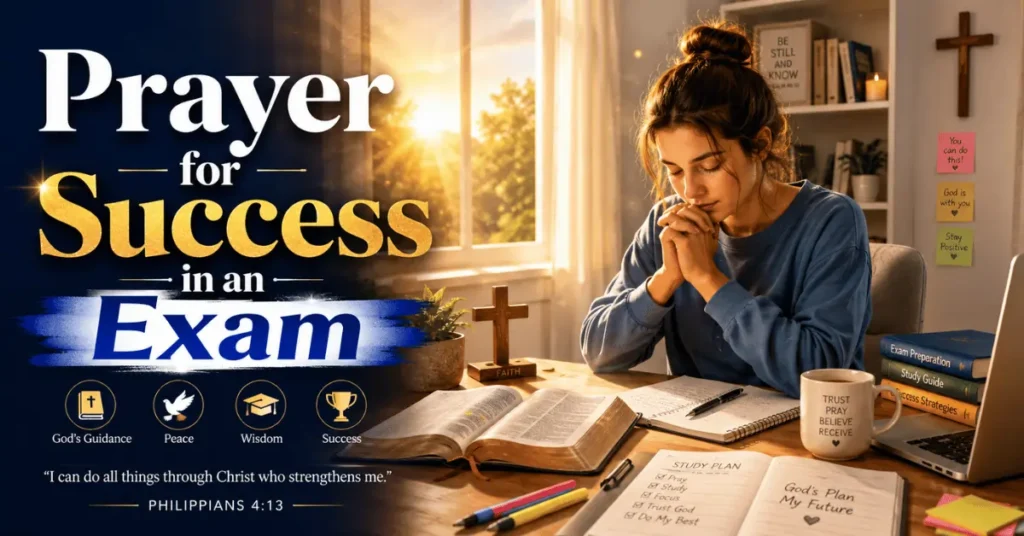 Prayer for success in exam