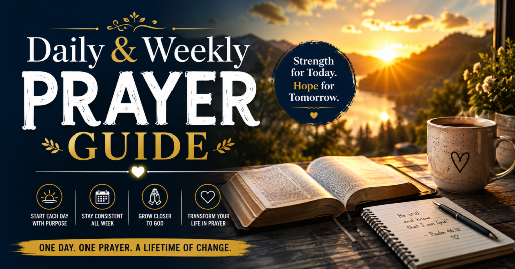 Daily & Weekly Prayer Guide