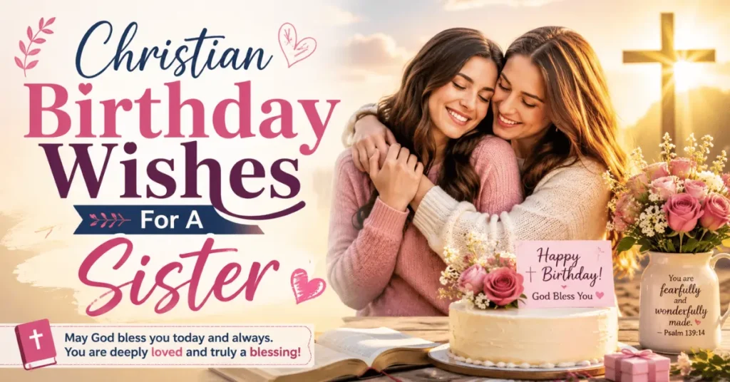 Christian Birthday Wishes For A Sister