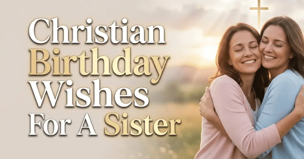 Christian Birthday Wishes For A Sister