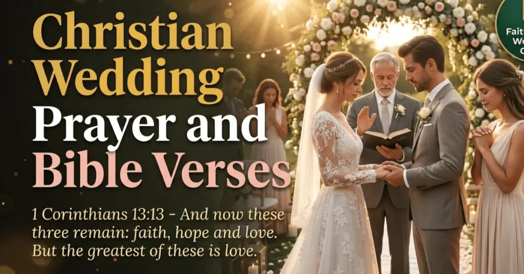 Christian Wedding Blessing