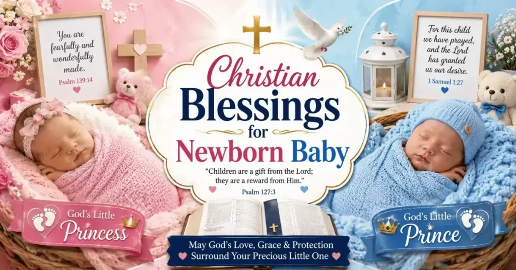 Christians Blessings for a newborn baby 