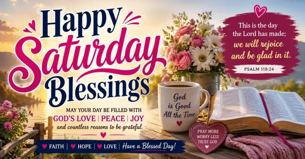 Happy Saturday Blessings
