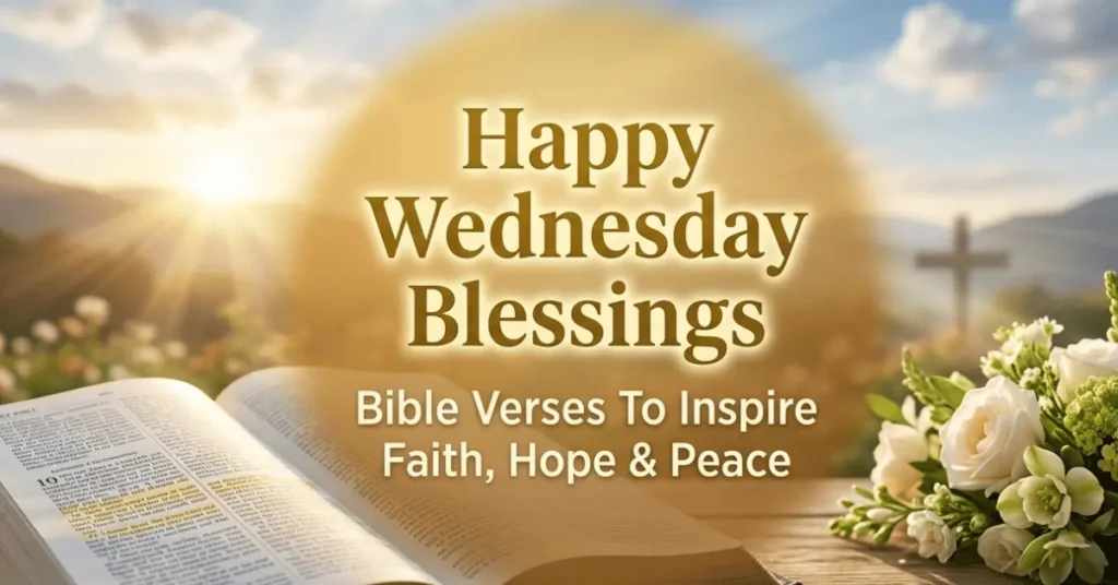Happy Wednesday Blessings And Bible Verses