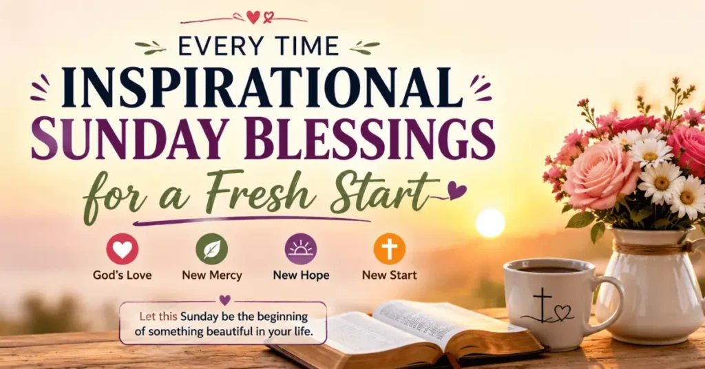 Inspirational Sunday Blessings