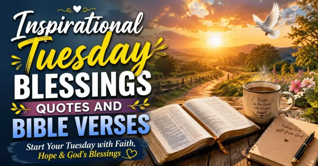 Inspirational Tuesday Blessings, Quotes And Bible Verses