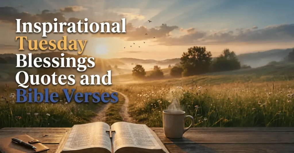 Inspirational Tuesday Blessings, Quotes And Bible Verses 