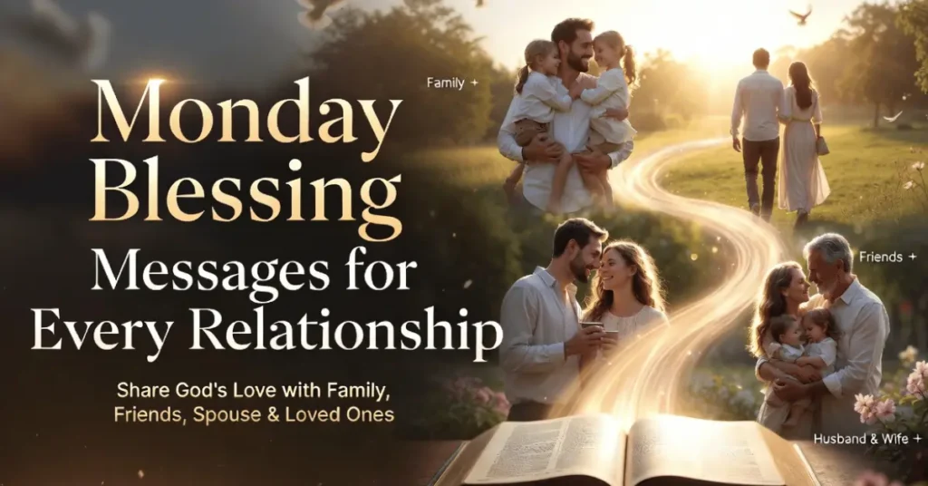 Monday Blessings Messages For Every Relationship