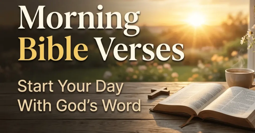 Morning bible verses