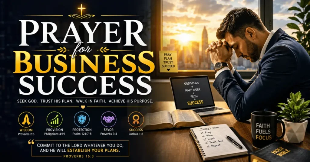 Prayer For Business Success