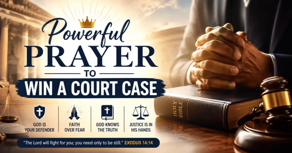 Prayer To Win A Court Case