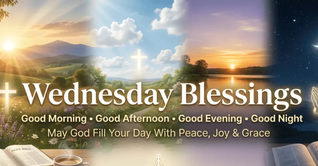 Wednesday Blessings for every time of the day