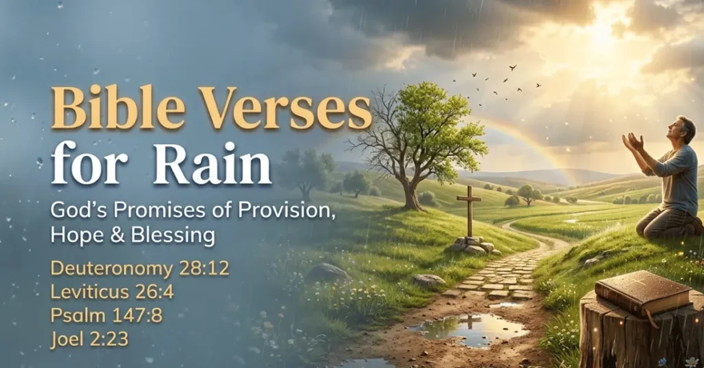 bible verses For Rain
