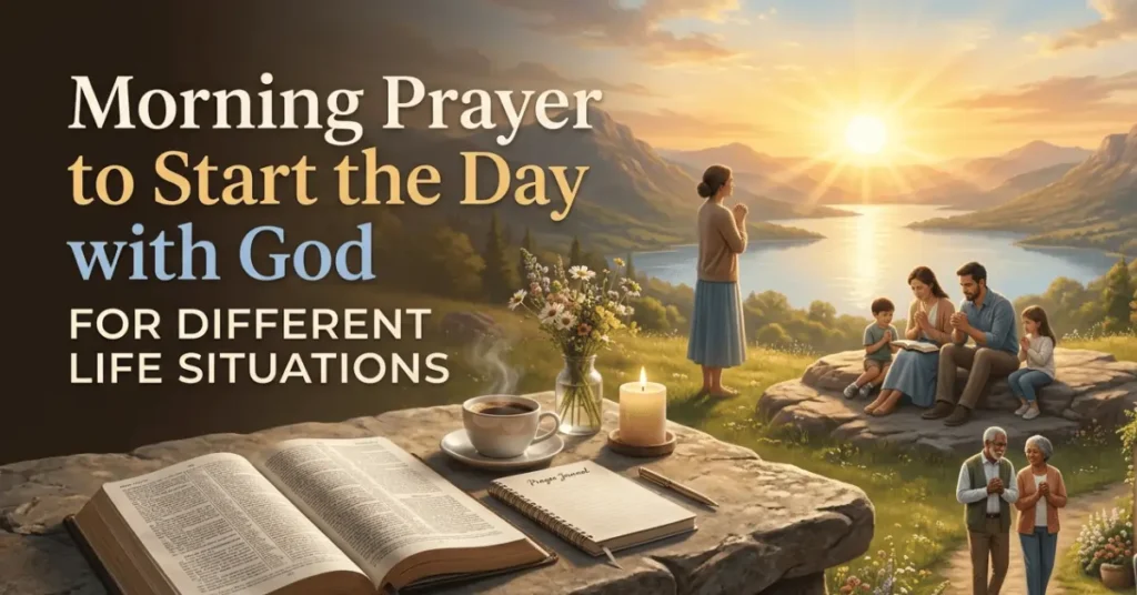 morning prayer for different situation