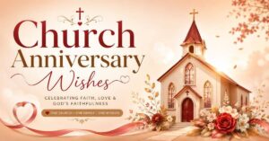 Church Anniversary Wishes: 170+ Heartfelt Messages, Blessings & Prayers