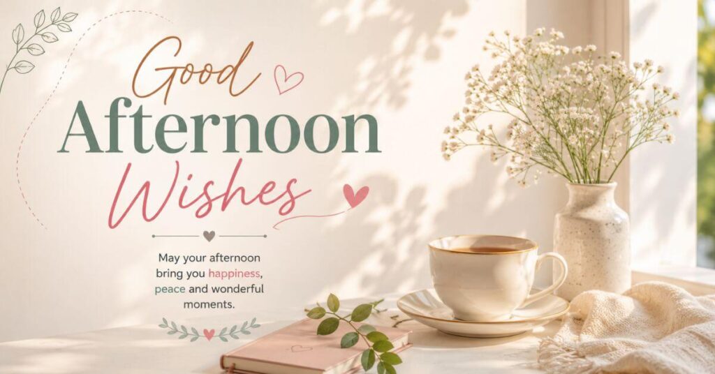 Good Afternoon Wishes