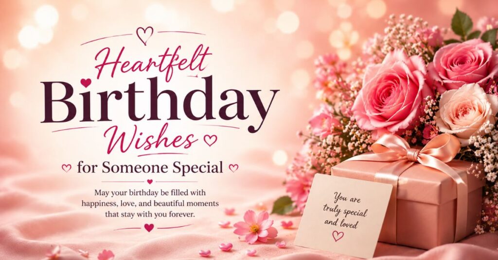 Heartfelt Birthday Wishes for Someone Special