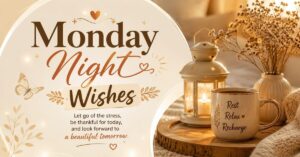 Monday Night Wishes: 150+ Heartfelt Messages For Peace, Love & Hope