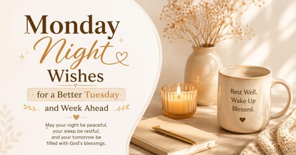 Monday Night Wishes for a Better Tuesday and Week Ahead