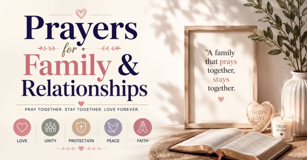 Prayers For Family & Relationships
