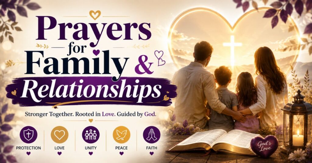 Prayers For Family & Relationships