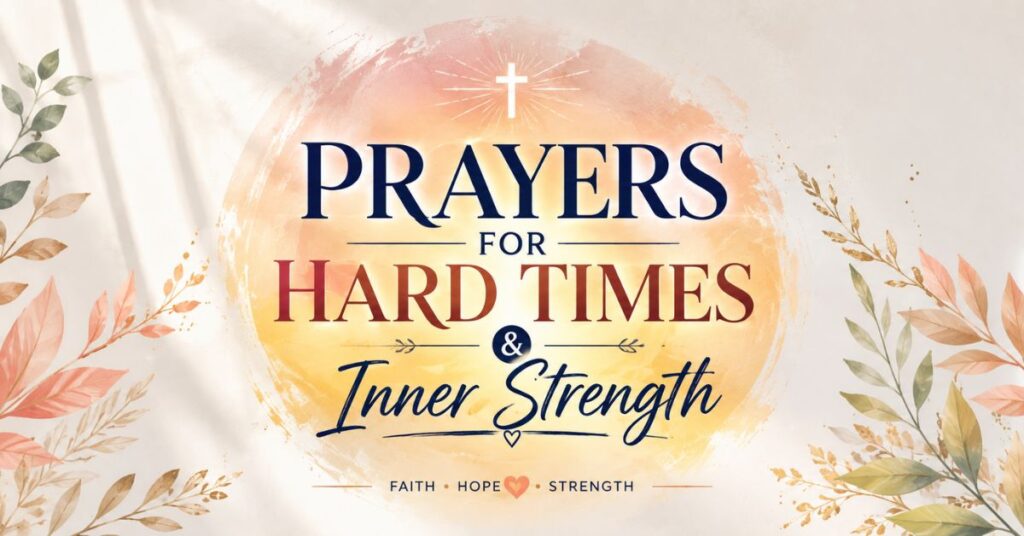 Prayers For Hard Times & Inner Strength
