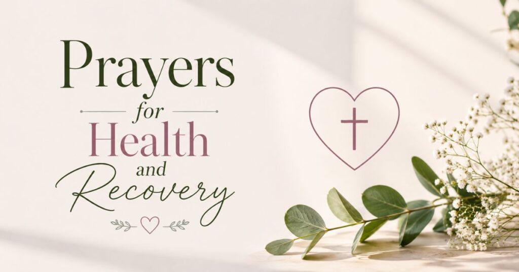Prayers For Health And Recovery