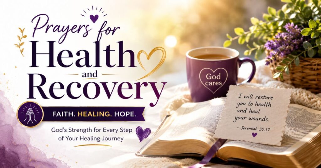 Prayers For Health And Recovery