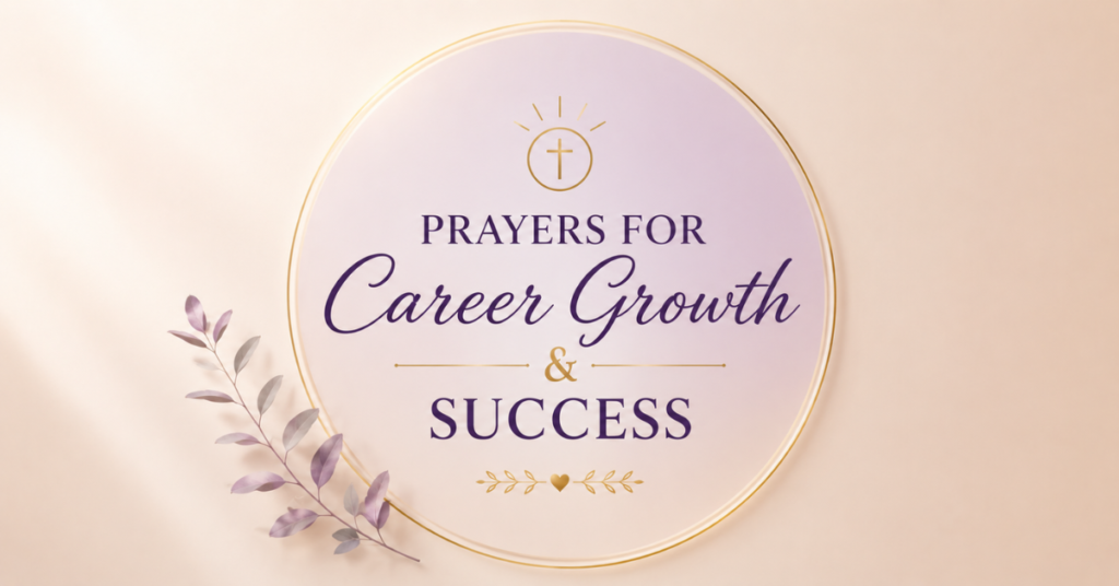 Prayers for Career Growth & Success