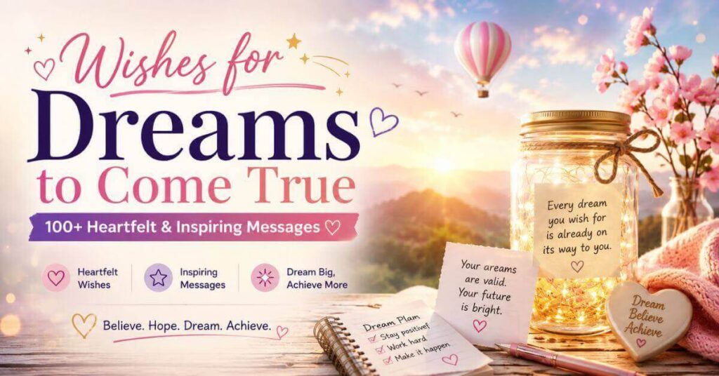Wishes For Dreams To Come True