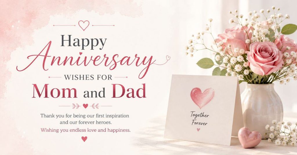 Anniversary Wishes for Mom and Dad 