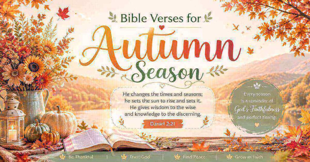 Bible Verses for Autumn Season