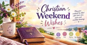 Christian Weekend Wishes: 100+ Heartfelt Blessings, Prayers & Verses 