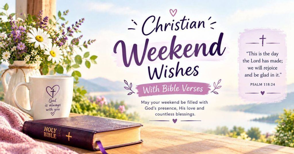 Christian Weekend Wishes With Bible Verses