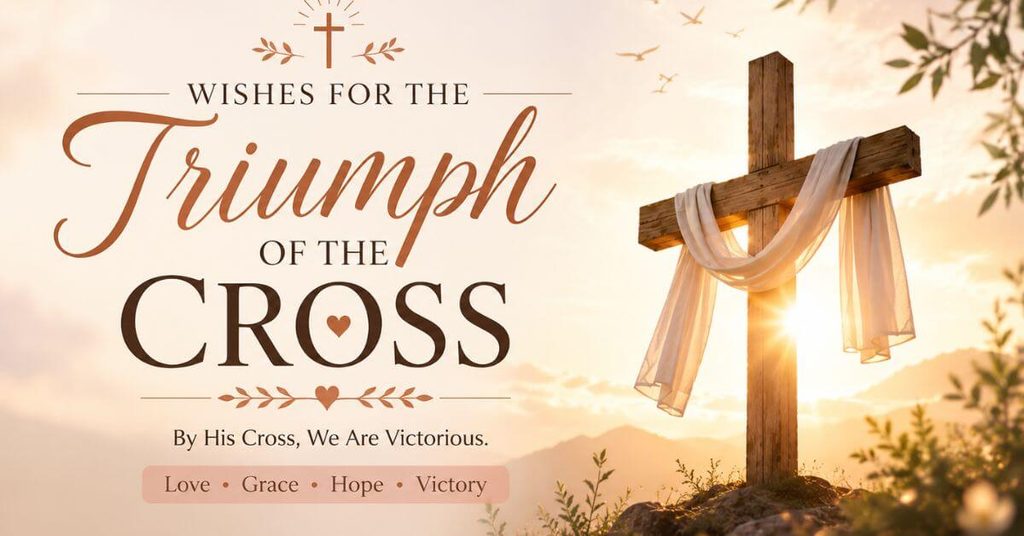 Holy Cross Wishes for Church Members, Christians, and Catholics