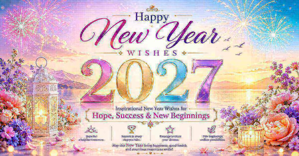 Inspirational New Year Wishes for Hope, Success & New Beginnings