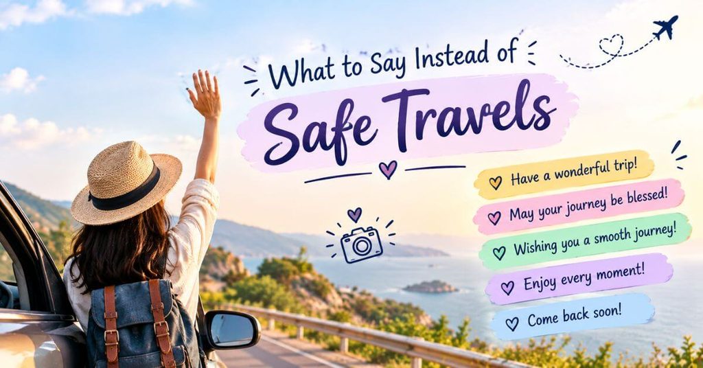 What to Say Instead of “Safe Travels”