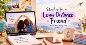 Wishes For A Long-Distance Friend: 90+ Heartfelt & Meaningful Messages