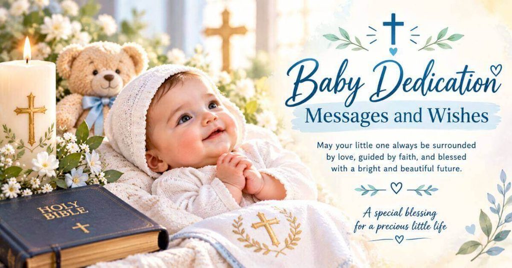 Baby Dedication Messages and Wishes