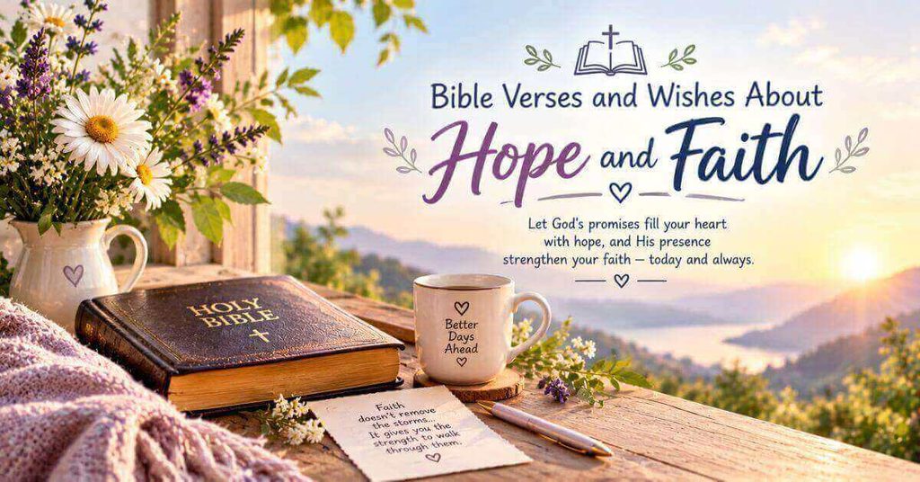 Bible Verses and Wishes About Hope and Faith