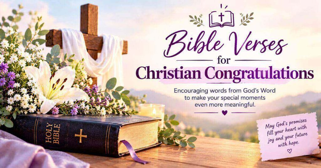 Bible Verses for Christian Congratulations