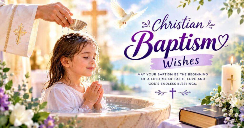 Christian Baptism Wishes