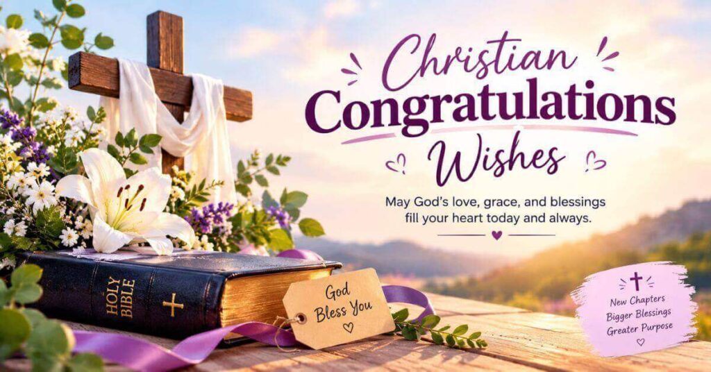 Christian Congratulations Wishes