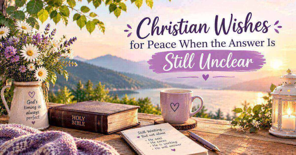 Christian Wishes for Peace When the Answer Is Still Unclear