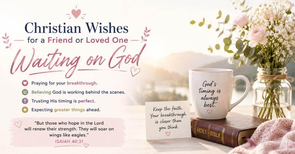 Christian Wishes for a Friend or Loved One Waiting on God