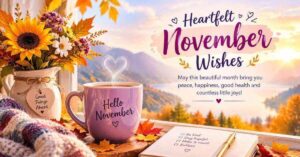 Heartfelt November Wishes: 100+ Meaningful Messages, Prayers & Blessings