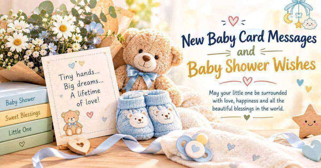 New Baby Card Messages and Baby Shower Wishes